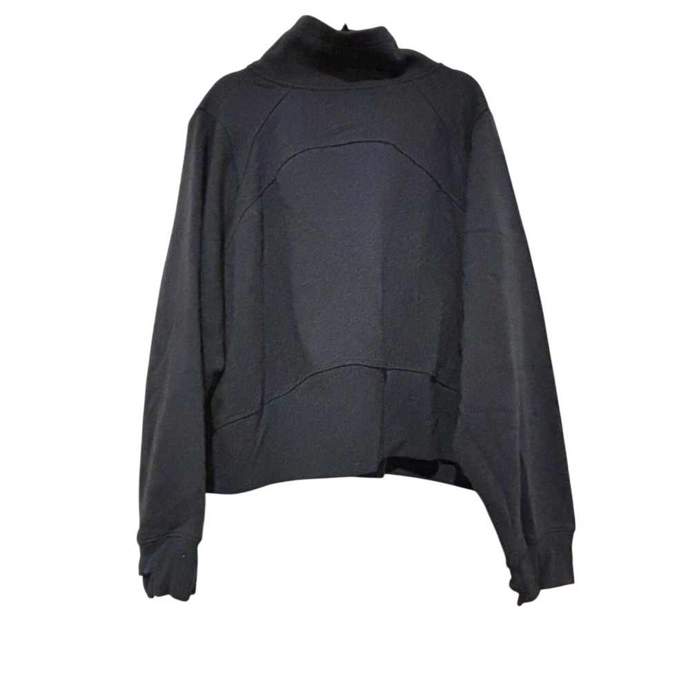 Women's blue‎ sz 3X All in Motion cropped sweatshirt #906 - Picture 2 of 2